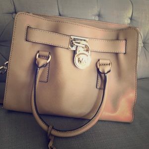 Michael Kors tan bag